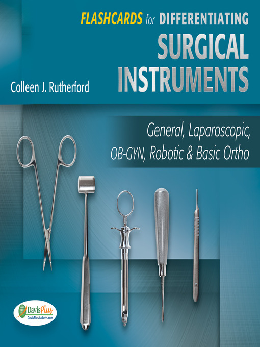 Title details for Flashcards for Differentiating Surgical Instruments by Colleen J. Rutherford - Wait list